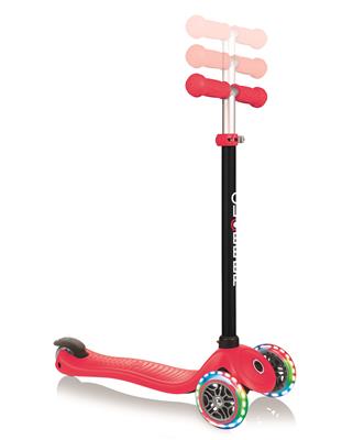 PATINETE GO UP SPORTY ROJO CON LED