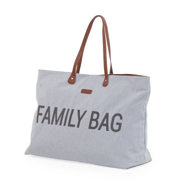 FAMILY BAG NURSERY BAG CANVAS GREY